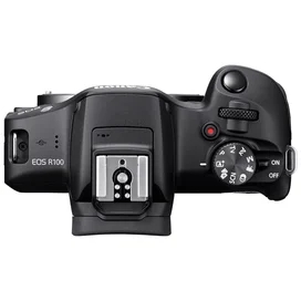 Беззеркальный фотоаппарат Canon EOS R100 + RF-S 18-45 + RF-S 55-210 (Black) фото #4