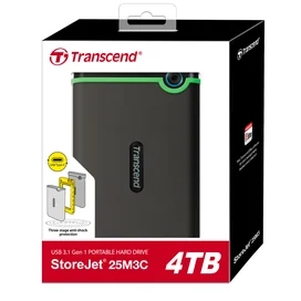 Внешний HDD 2.5" 4TB Transcend StoreJet 25M3C, USB 3.1 Type C (TS4TSJ25M3C) фото #4