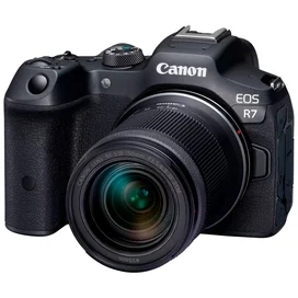 Беззеркальный фотоаппарат Canon EOS R7 18-150 IS STM Black фото #2