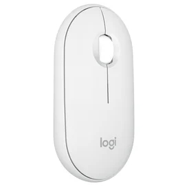 Мышка беспроводная USB/BT Logitech Pebble 2 M350S, White фото #1