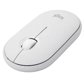 Мышка беспроводная USB/BT Logitech Pebble 2 M350S, White фото #2