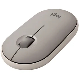 Мышка беспроводная USB/BT Logitech Pebble M350, Sand (910-006751) фото #1