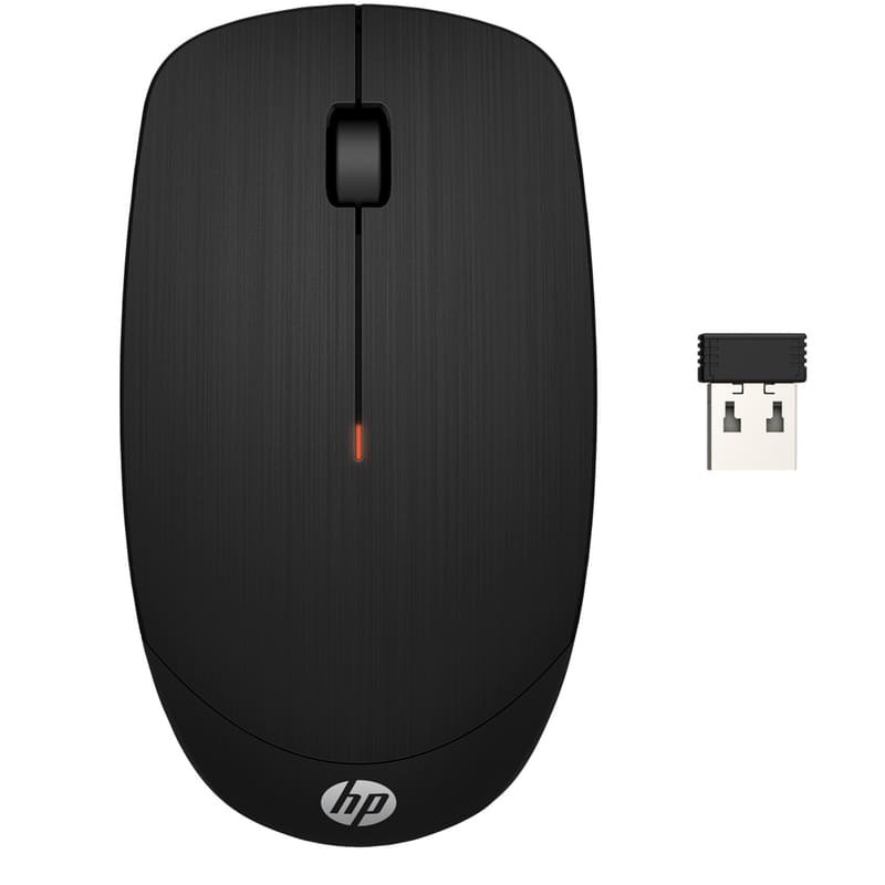 Мышка беспроводная USB HP X200, Black - фото #0