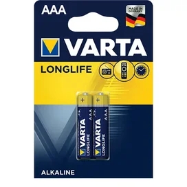 Батарейка AAA 2шт Varta Longlife Extra Micro (0001-4103-101-412) фото