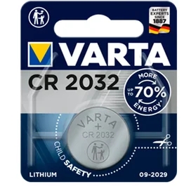 Батарейка CR2032 1шт Varta Electronics 3V-230mAh (0014-6032-101-401) фото
