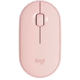 Мышка беспроводная USB/BT Logitech Pebble M350, Rose фото