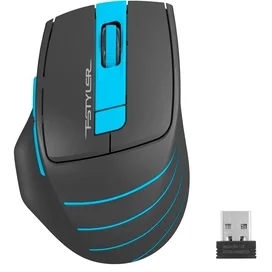 Мышка беспроводная USB A4tech Fstyler FG-30, Blue фото