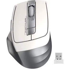 Мышка беспроводная USB A4tech Fstyler FG-35, Silver фото