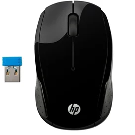 Мышка беспроводная USB HP Europe 200, Black фото