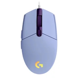 Мышка игровая проводная USB Logitech G102 LIGHTSYNC, Lilac фото