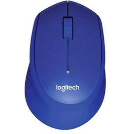 Мышка беспроводная USB Logitech M330 Silent, Blue (910-004910) фото