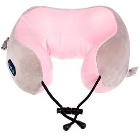 Массажная подушка Bradex, серо-розовая KZ0559 фото