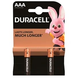Батарейка AAA 2шт Duracell Basic (LR03/MN2400/2AАА) фото