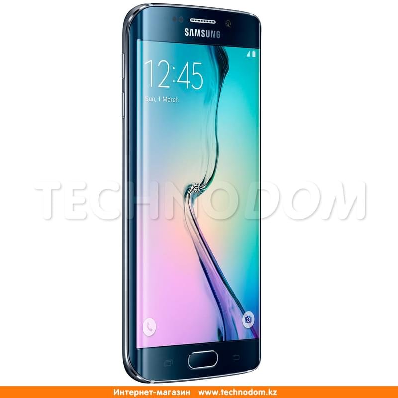 Смартфон Samsung Galaxy S6 edge 32GB Black - фото #1