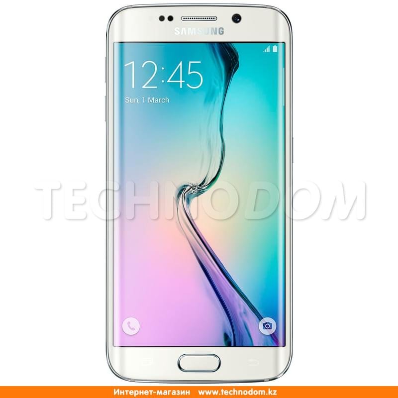 Смартфон Samsung Galaxy S6 edge 32GB White - фото #0