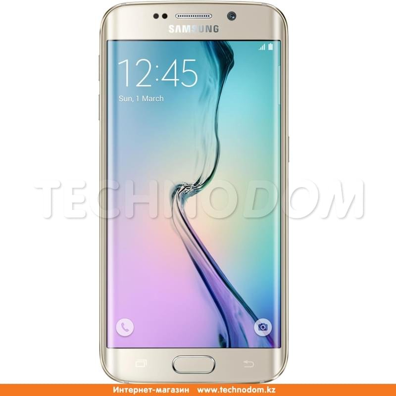 GSM Samsung SM-G925FZDASKZ THX-A-5.1-16-4 Galaxy S6 edge 32Gb Gold - фото #0