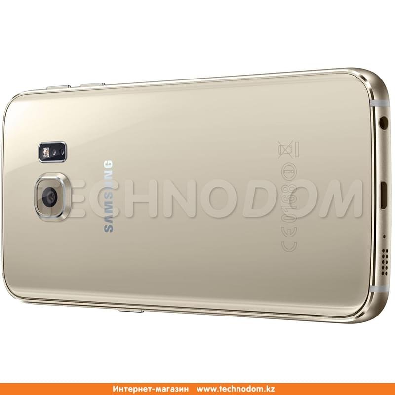 Смартфтон Samsung Galaxy S6 edge 32GB Gold - фото #6