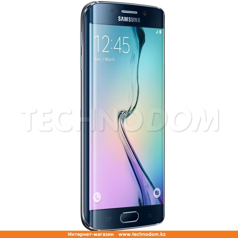 Смартфон Samsung Galaxy S6 edge 64GB Black - фото #1