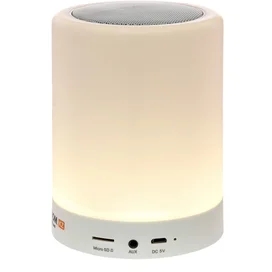 Колонка Bluetooth Neo с встроенной лампой, White (M12007) фото #1
