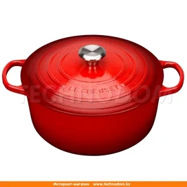Кастрюля круглая 24см чугун Вишня S 21177240602430 LE CREUSET фото