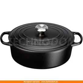 Кастрюля овальная 29см чугун Черный S 21178290000430 LE CREUSET фото