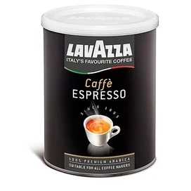 Lavazza "Caffe Espresso" ұнтақталған кофесі, темір/құты 250 г фото