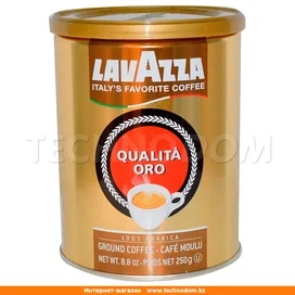 Lavazza "Qualita ORO" ұнтақталған темір/құты 250 г фото