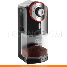 Кофемолка Melitta 1019-01 черно-красная фото