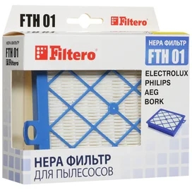 Electrolux, Philips Filtero FTH 01 HEPA Шаңсорғыштарына арналған сүзгі фото #2