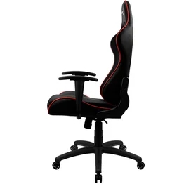 Игровое компьютерное кресло Aerocool AC110BR AIR, Black/Red (AC110 AIR BR) фото #1