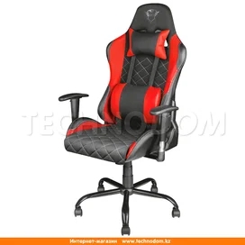 Игровое компьютерное кресло Trust GXT 707R Resto Gaming, Black/Red (22692) фото #2
