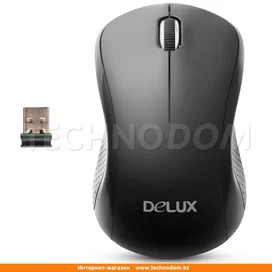 Сымсыз тінтуір USB Delux DLM-391OGB Black фото