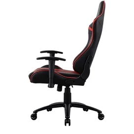 Игровое компьютерное кресло Aerocool AC120BR AIR, Black/Red (AC120 AIR-BR) фото #1