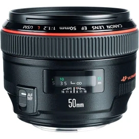 Canon EF объективі 50 mm f/1.2 L USM фото #1
