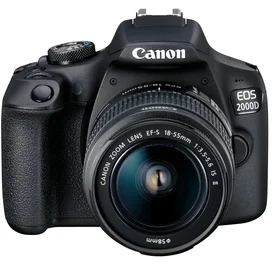 Зеркальный фотоаппарат Canon EOS 2000D EF-S 18-55 III фото #1