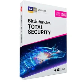 Bitdefender Total Security БҚЕ вирусқа қарсы бағдарламасы, 5 ДК арналған 1 жыл (windows) (ESD) фото