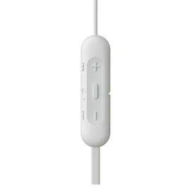 Қыстырмалы құлаққап Sony Bluetooth WI-C200, White фото #3