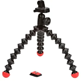 Штатив Tripod Joby GorillaPod для фото и GoPro камер (черный/красный) (JB01300-BWW) фото