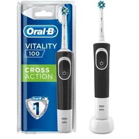 Oral-B Vitality D100 Сross Action, Black тіс щеткасы фото