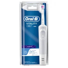Электрическая зубная щётка Oral-B Vitality D100, белая фото #1