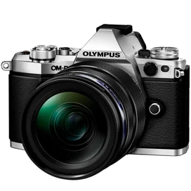 Беззеркальный фотоаппарат Olympus E-M5 Mark II Silver с объективом 12-40 PRO Black фото #1