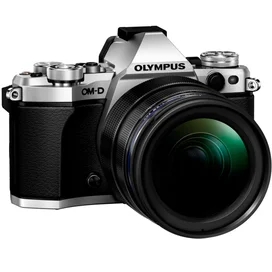 Цифр. Olympus Объективі бар фотоаппараты E-M5 Mark II Silver 12-40 PRO Black фото #2
