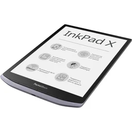 10" PocketBook PB1040 Metallic Grey электронды кітабы фото #2