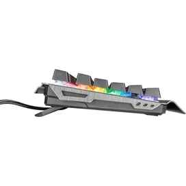 Клавиатура игровая проводная USB Trust GXT 877 SCARR RGB, MX Red, Black фото #1