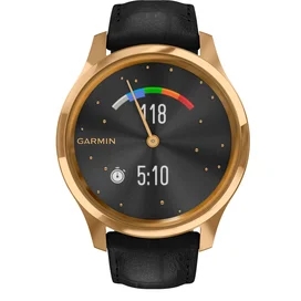 Garmin Smart Watch Vivomove Luxe Смарт сағаты Pure Gold Black (010-02241-22) фото #3