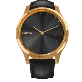 Garmin Smart Watch Vivomove Luxe Смарт сағаты Pure Gold Black (010-02241-22) фото #4