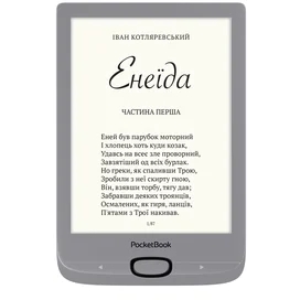 Электронная книга 6" PocketBook PB616 Silver фото