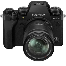 Беззеркальный фотоаппарат FUJIFILM X-T4 Kit 18-55mm Black фото #1