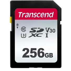 SD 256GB Transcend Жады картасы, TLC, UHS-I, U3, 95MB/s дейін (TS256GSDC300S) фото