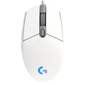 Сымды ойын тінтуірі USB Logitech G102 LIGHTSYNC, White фото